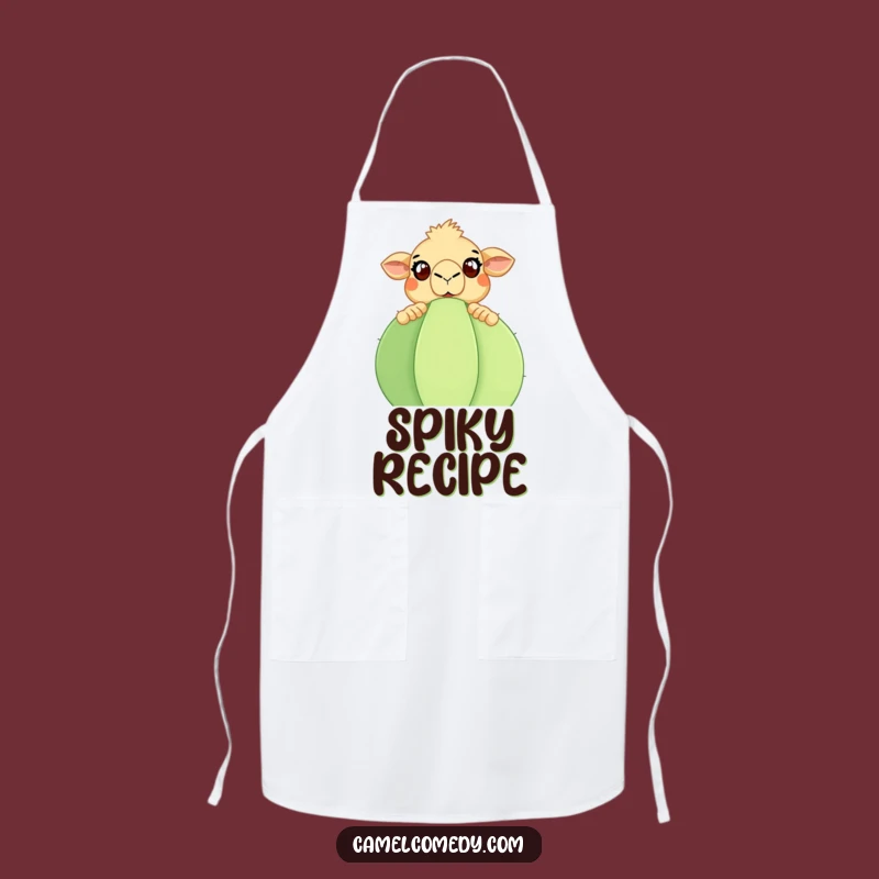 Funny Camel Cactus Apron: Cook with Desert Humor Flair Gift