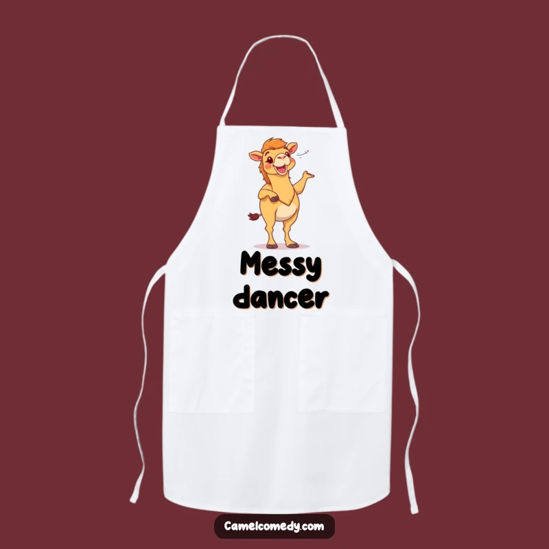 Funny Camel Dance Apron - Spice Up Your Kitchen with Humor!