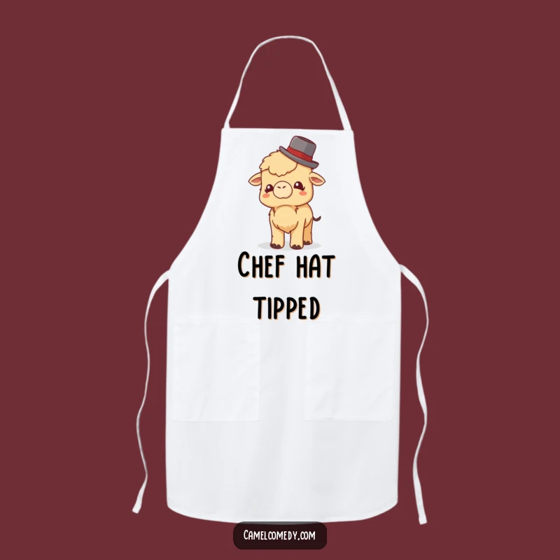Funny Little Camel Bowler Hat Apron - Giggle & Serve with Style
