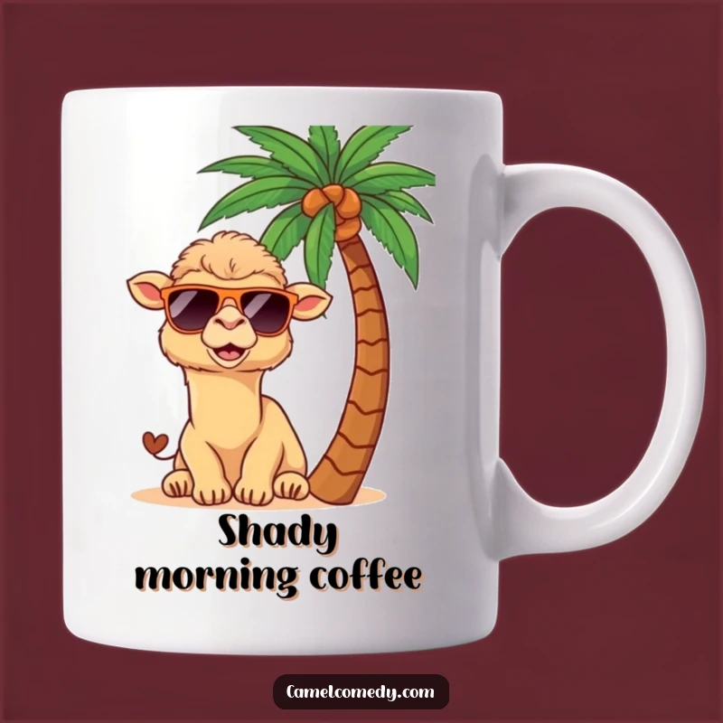 Funny Kawaii Camel Tropical Mug: Sip with Sunshine and Hilarious Vibes