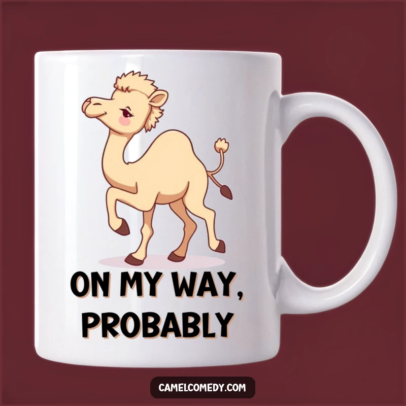 Funny Camel Wink Mug: Hilarious Camel Gift for Playful Souls