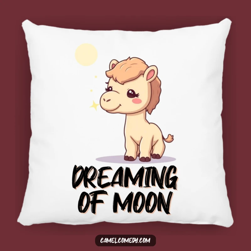 Funny Curious Camel Pillow: Soft Moonbeam Sniffer Cushion, Gift