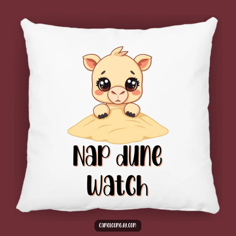 Funny Kawaii Camel Peeking Pillow - Cozy Comfort & Cute Desert Charm