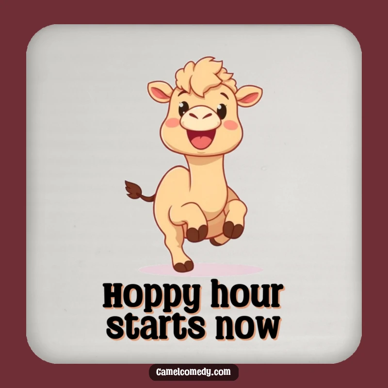 Funny Camel Hop Coaster: Hilarious Protection, Perfect Funny Gift