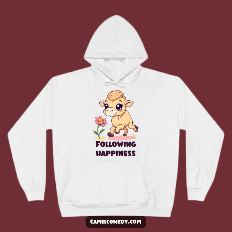 Funny Chasing Camel Hoodie - Cozy & Playful Camel Wear for Gifts