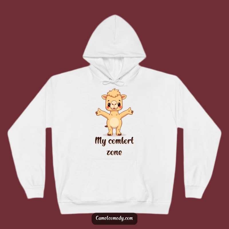 Funny Hugging Camel Hoodie - Cozy Open Arms Wear, Ultimate Warmth Gift