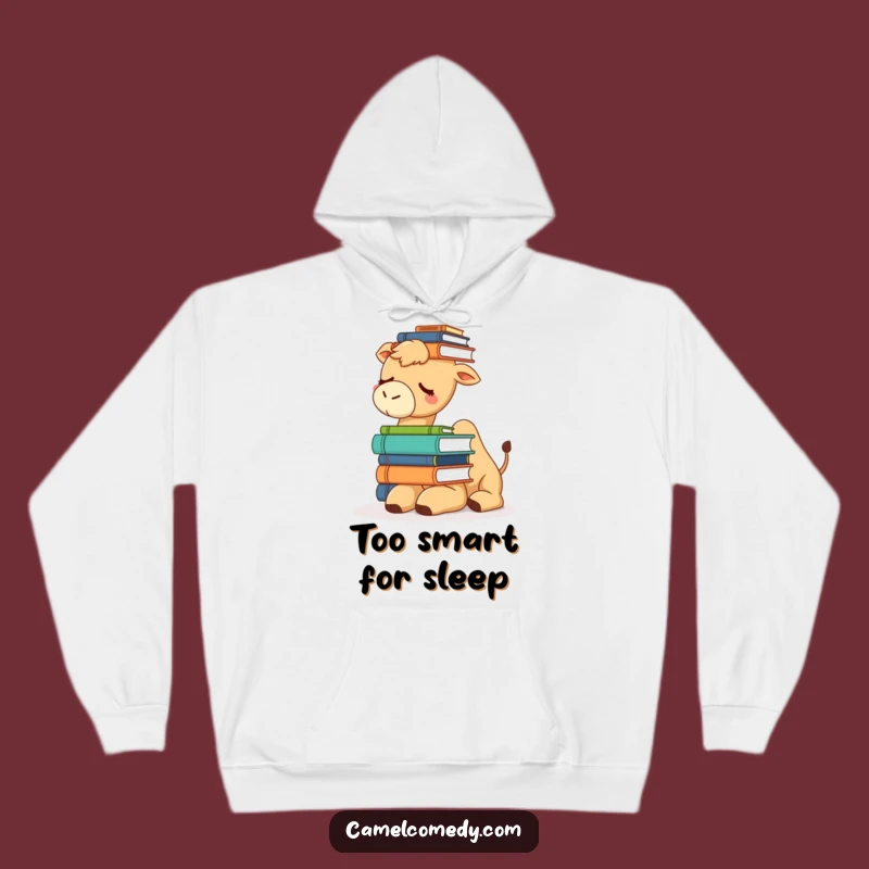 Cozy Funny Sleepy Camel Hoodie - Warm & Humorous Study Wear, Great Funny Gift!