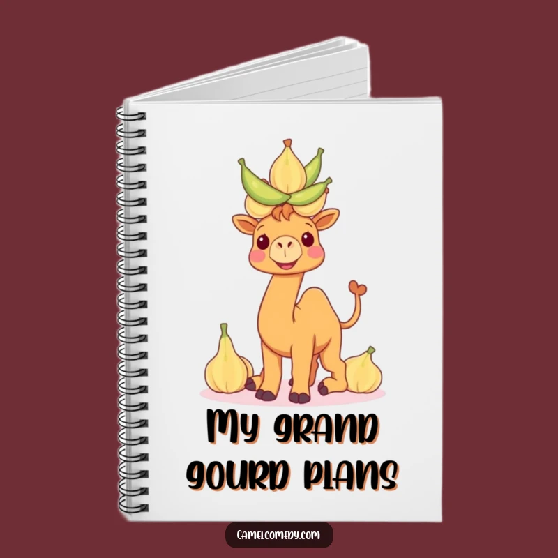 Funny Camel Water Journal: Hilarious Notebook for Your Thoughts, Perfect Gift
