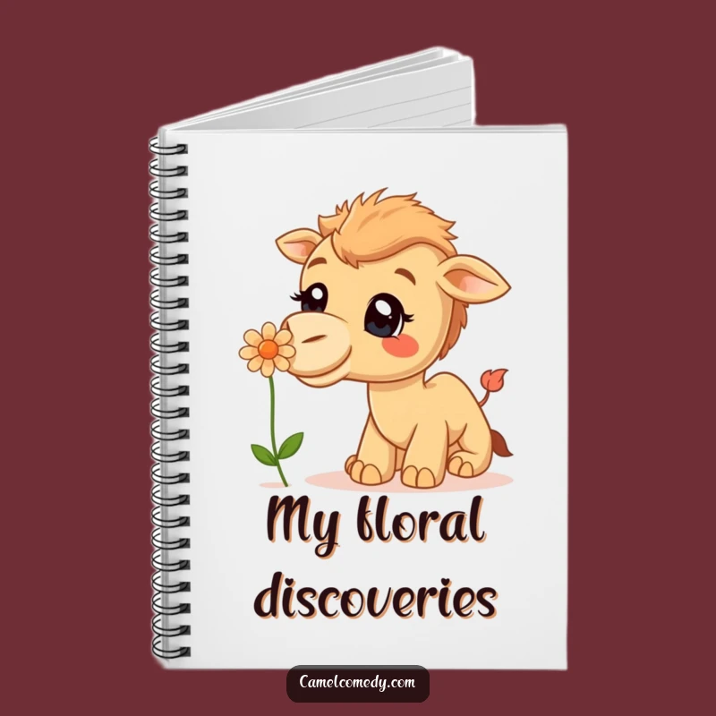 Funny Curious Camel Notebook - Journal Desert Wonders, Perfect Gift