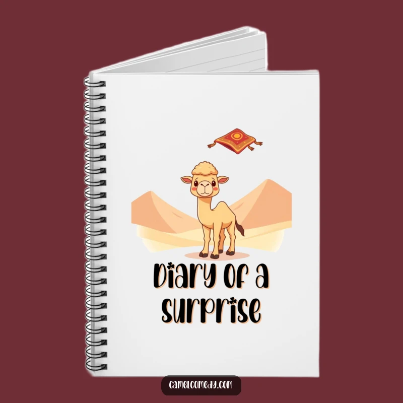 Funny Surprised Camel Notebook: Journal for Whimsical Thoughts and Adventures