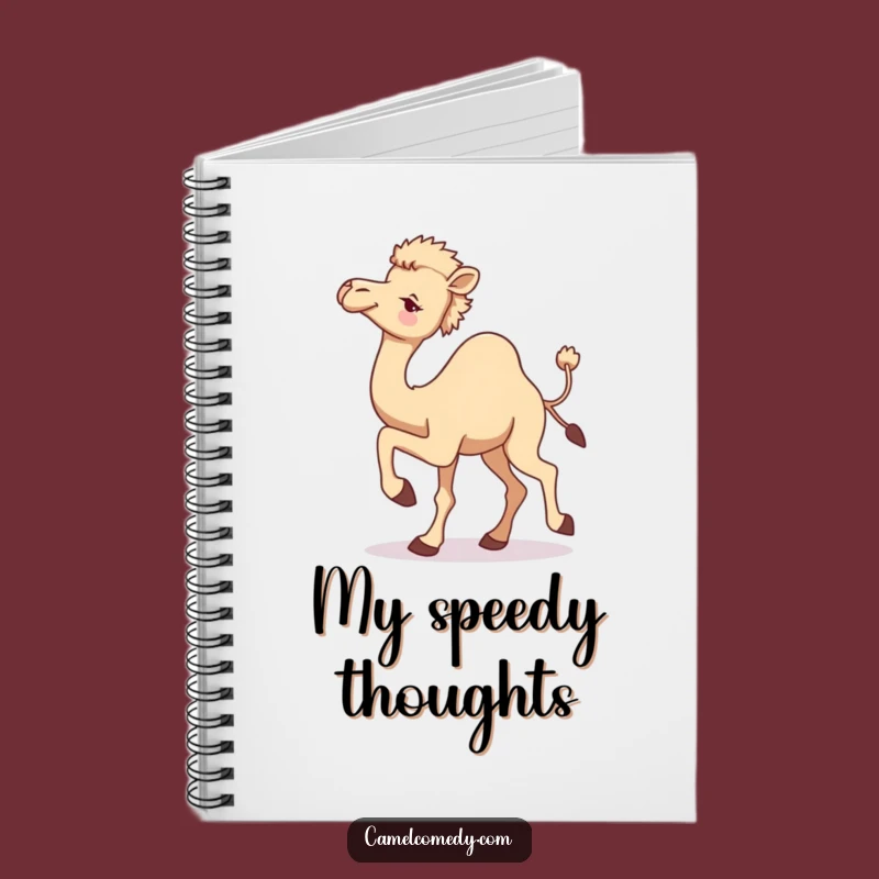 Funny Camel Wink Journal: Hilarious Notebook for Your Thoughts, Perfect Gift