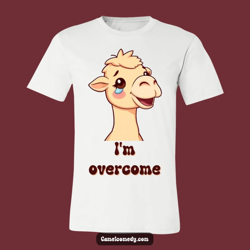 Funny Delighted Camel T-Shirt - Wear Your Happiness Proudly