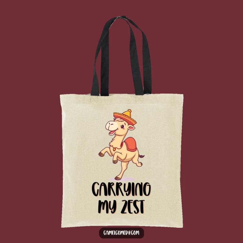 Funny Camel Sombrero Tote Bag - Hilarious & Practical Desert Accessory Gift