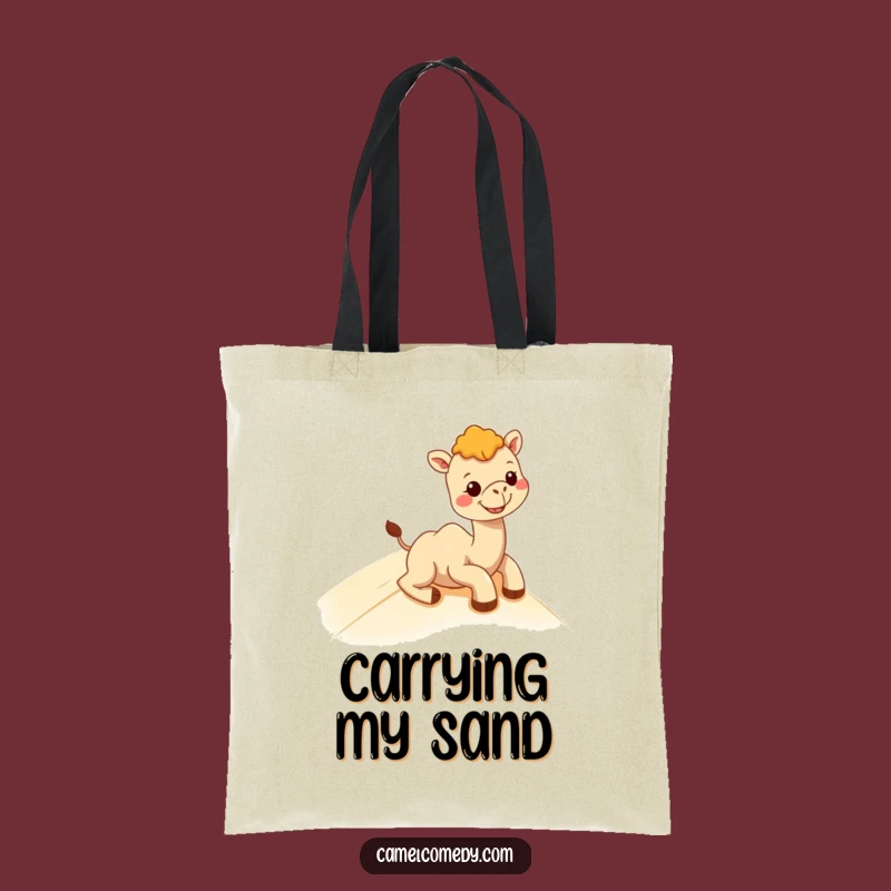 Funny Kawaii Camel Tote Bag: Carry Your Laughs and Essentials with Desert Flair
