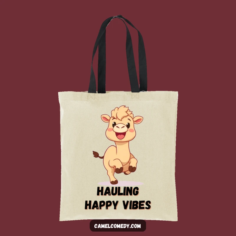 Funny Camel Hop Tote Bag: Hilarious Carry-All, Perfect Funny Gift